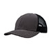recycled-canvas-trucker-cap-6848C-CHARC-BLK