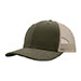 recycled-canvas-trucker-cap-6848C-OLIVE-TAN