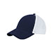 deluxe-brushed-cotton-twill-trucker-cap-6849-NVY-WT