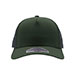 performance-trucker-cap-with-flexible-brim-6855-GRN-CHARC-front