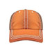 low-profile-unstructured-cotton-twill-washed-cap-6873-ORNG-BROWN-front