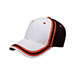 low-profile-brushed-canvas-cap-6893-WT-ORG-BLK