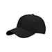 poly-cotton-twill-cap-6901B-BLACK