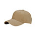 poly-cotton-twill-cap-6901B-KHAKI