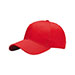 poly-cotton-twill-cap-6901B-RED