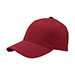 youth-poly-cotton-twill-cap-6901BY-RED