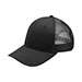 poly-cotton-twill-trucker-cap-6901M-BLK-BLK