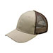 poly-cotton-twill-trucker-cap-6901M-KK-BROWN