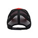 poly-cotton-twill-trucker-cap-6901M-RED-BLK-back