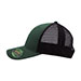 recycled-polyester-twill-trucker-cap-6901MR-D.GRN-BLK-side