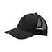 youth-poly-cotton-twill-trucker-cap-6901MY-BLK-BLK