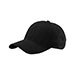 light-weight-brushed-cotton-twill-cap-6909-BLACK