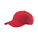 light-weight-brushed-cotton-twill-cap-6909-RED