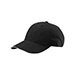 low-profile-light-weight-brushed-cotton-twill-cap-6909B-BLACK