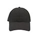 recycled-canvas-structured-cap-6957C-CHARCOAL-front