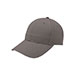 recycled-canvas-structured-cap-6957C-GREY