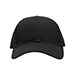 deluxe-cotton-twill-cap-6957E-BLACK-front