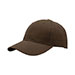 deluxe-cotton-twill-cap-6957E-BROWN