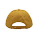 deluxe-cotton-twill-cap-6957E-GOLD-back