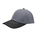 deluxe-brushed-cotton-twill-snapback-cap-6958-CHARC-BLK
