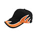 youth-low-profile-washed-cotton-twill-flame-cap-6979Y-BLK-ORNG