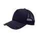 distressed-cotton-twill-mesh-trucker-cap-6984-NVY-NVY