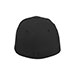 flat-bill-fitted-cap-6996B-BLACK-L-back