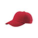 low-profile-heavy-brushed-cotton-twill-cap-7616-RED
