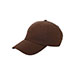 low-profile-100-organic-cotton-cap-7636A-BROWN