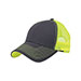 heavy-cotton-twill-trucker-cap-w-neon-mesh-7641B