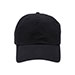 recycled-cotton-dad-hat-7652D-BLACK-front