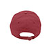 recycled-cotton-dad-hat-7652D-RED-back