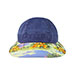 ladies-printed-flower-large-peak-hat-7671B-front