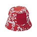 flower-printing-cotton-twill-washed-hat-7865-RED-58