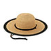 ladies-toyo-braid-color-block-sun-hat-8237-KK-BLK