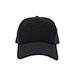 straw-trucker-cap-8411B-BLK-BLK-front