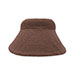toyo-braid-clip-on-visor-8420-BROWN-front