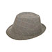 men-s-plaid-fedora-hat-8912-KHAKI