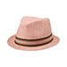 toyo-fedora-hat-8923-L.PINK-M