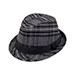 brushed-plaid-fedora-hat-8933-BLK-WT
