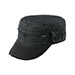 enzyme-washed-cotton-twill-army-cap-9034-BLACK