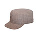 ladies-fashion-plaid-military-cap-9044