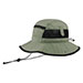 juniper-taslon-uv-bucket-hat-with-zipper-pocket-J7225-OLIVE-BLK