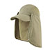 juniper-taslon-uv-cap-with-removable-neck-flap-J7239-KHAKI